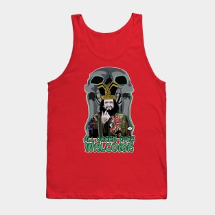 All Green Eyes Welcome Tank Top